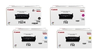Canon Original Toner 732H 4er-Set schwarz,  cyan,  magenta,  gelb hohe Kapazität (OP6264B002)