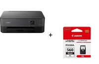 Canon PIXMA TS5350a Tintenstrahl-Multifunktionsdrucker inklusiver zusätzlicher schwarzer Tinte PG-560XL