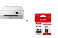 Canon PIXMA TS5351a Tintenstrahl-Multifunktionsdrucker inklusive zusätzlicher schwarzer Tinte PG-560XL