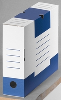 Cartonia Archivboxen Archivbox Eco Box blau 10Stk für lose Dokumente 8, 3 x 34, 0 x 25, 2 cm