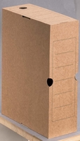 Cartonia Archivboxen Archivbox,  Natur,  10 cm 10 St. für lose Dokumente 10, 0 x 34, 0 x 25, 2 cm