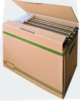 Cartonia Archivboxen cartonia Archivbox 5St. kart. für Hängeregistraturen 33, 7 x 15, 5 x 25, 0 cm
