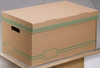 Cartonia Archivcontainer Container Nature Box 10Stk Bn für individuelle Aufbewahrung 54, 8 x 36, 4 x 26, 8 cm