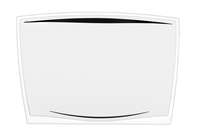 cep Schreibtischunterlage Cep Schreibunterlage Ice Black recycelbares PVC transparent/schwarz