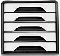 cep Schubladenboxen Smoove 1071110121 DIN A4 28, 8 x 36, 0 x 27, 1 cm