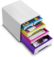 cep Schubladenboxen Smoove 1072130921 DIN A4 28, 8 x 36, 0 x 27, 1 cm