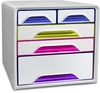 cep Schubladenboxen Smoove 1072130931 DIN A4 28, 8 x 36, 0 x 27, 1 cm