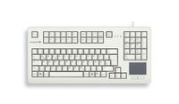 CHERRY Advanced Performance Line TouchBoard G80-11900 kabelgebundene Tastatur mit Touchpad (USB,  hellgrau)