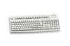 CHERRY G83-6105 kabelgebundene Tastatur,  hellgrau