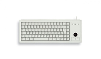 CHERRY G84-4400 kabelgebundene Tastatur mit Trackball (PS/2,  hellgrau)