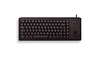 CHERRY G84-4400 kabelgebundene Tastatur mit Trackball (PS/2,  schwarz)