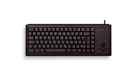 CHERRY G84-4400 kabelgebundene Tastatur mit Trackball (USB,  schwarz)