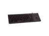 CHERRY G84-5400 kabelgebundene Tastatur mit Trackball (USB,  schwarz)