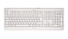 CHERRY KC 1068 kabelgebundene Tastatur (USB,  hellgrau)