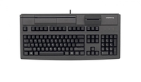 CHERRY MultiBoard MX V2 G80-8040 kabelgebundene Tastatur mit Kartenlesegerät (USB,  schwarz)