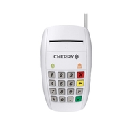 CHERRY Smart Terminal ST-2100 Kartenlesegerät,  weiß