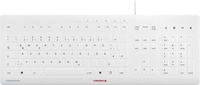 CHERRY STREAM PROTECT KEYBOARD - Weiß