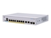 Cisco Business 10-Port Switch 350-Series 8x 1G PoE+ + 2x Kombi-SFP L3 managed 60W PoE rackmontierbar