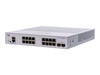 Cisco Business 18-Port Switch 350-Series 16x 1G + 2x SFP L3 managed rackmontierbar