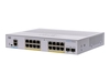 Cisco Business 18-Port Switch 350-Series 16x 1G PoE+ + 2x SFP L3 managed 120W PoE rackmontierbar