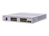 Cisco Business 18-Port Switch 350-Series 16x 1G PoE+ + 2x SFP L3 managed 240W PoE rackmontierbar