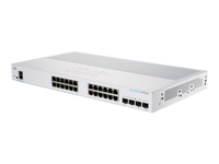 Cisco Business 28-Port Switch 350-Series 24x 1G + 4x SFP+ L3 managed rackmontierbar