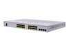 Cisco Business 28-Port Switch 350-Series 24x 1G PoE+ + 4x SFP+ L3 managed 195W PoE rackmontierbar