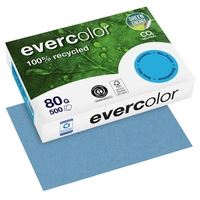 Clairefontaine Recyclingpapier CF Evercolor dunkelblau A4 DIN A4 80 g/m²