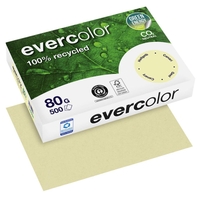 Clairefontaine Recyclingpapier CF Evercolor hellgelb A4,  80g DIN A4 80 g/m²
