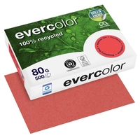 Clairefontaine Recyclingpapier CF Evercolor himbeerrot A4 DIN A4 80 g/m²