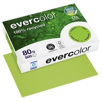 Clairefontaine Recyclingpapier CF Evercolor lindgrün A4,  80g DIN A4 80 g/m²