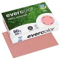 Clairefontaine Recyclingpapier CF Evercolor rosa A4,  80g DIN A4 80 g/m²
