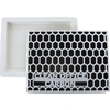 Clean Office Carbon Feinstaubfilter inkl. Geruchsfilter,  2er Set weiß/ schwarz 15x12x4 cm (800.50.50)