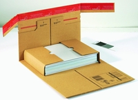 ColomPac® Buchverpackungen 20 Buchverpackgn.Extra Stabil 36, 0 x 26, 5 x 9, 2 cm