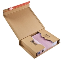 ColomPac® Buchverpackungen Buchverp.380x290 20St für B4 38, 0 x 29, 0 x 8, 0 cm