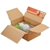 ColomPac Versandkartons Blitzbodenkartons 23, 8 x 17, 0 x 6, 0 - 13, 0 cm - 10 Stück