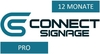 connectSignage Pro Cloud Lizenz 12 Monate Digital Signage Software