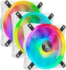 Corsair QL120 iCUE RGB - Weiß - Gehäuselüfter - 120 mm - 3er Pack