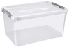 curver Aufbewahrungsboxen Box 3er Set 50L transp 50, 0 l - 60, 0 x 40, 0 x 29, 0 cm transparent
