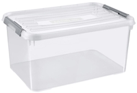curver Aufbewahrungsboxen Box 3er Set 50L transp 50, 0 l - 60, 0 x 40, 0 x 29, 0 cm transparent