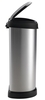 curver Mülleimer DECOBIN Abfalleimer 40L sm 40, 0 l Silber