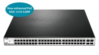 D-Link DGS-1210-52MP 48-Port Gigabit-TX 4-Port Gigabit-TX/SFP PoE Switch