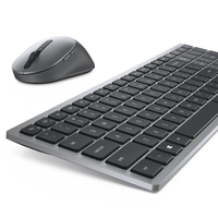 Dell KM7120W Tastatur-und-Maus-Set grau