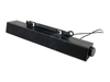 Dell Lautsprecher AX510 - Sound Bar für PC 10 Watt (Gesamt) schwarz für UltraSharp & Professional