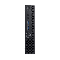 Dell OptiPlex 3060 Micro Form Factor Intel Core i3-8100T,  4GB RAM,  500GB HDD,  WLAN,  Intel UHD Graphics 630,  Win 10 Pro