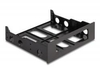 DeLOCK 5, 25" Einbaurahmen für 1 x 3.5