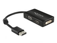 DeLOCK Adapter DisplayPort 1.1 zu VGA / HDMI / DVI
