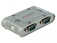 DeLOCK Adapter USB 2.0 zu 4x Seriell