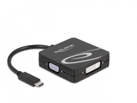 DeLOCK Adapter USB Type-C zu VGA / HDMI / DVI / DisplayPort