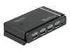 DeLOCK DisplayPort 1.4 Switch 2 x 2 DisplayPort in to 1 x 2 DisplayPort out 8K